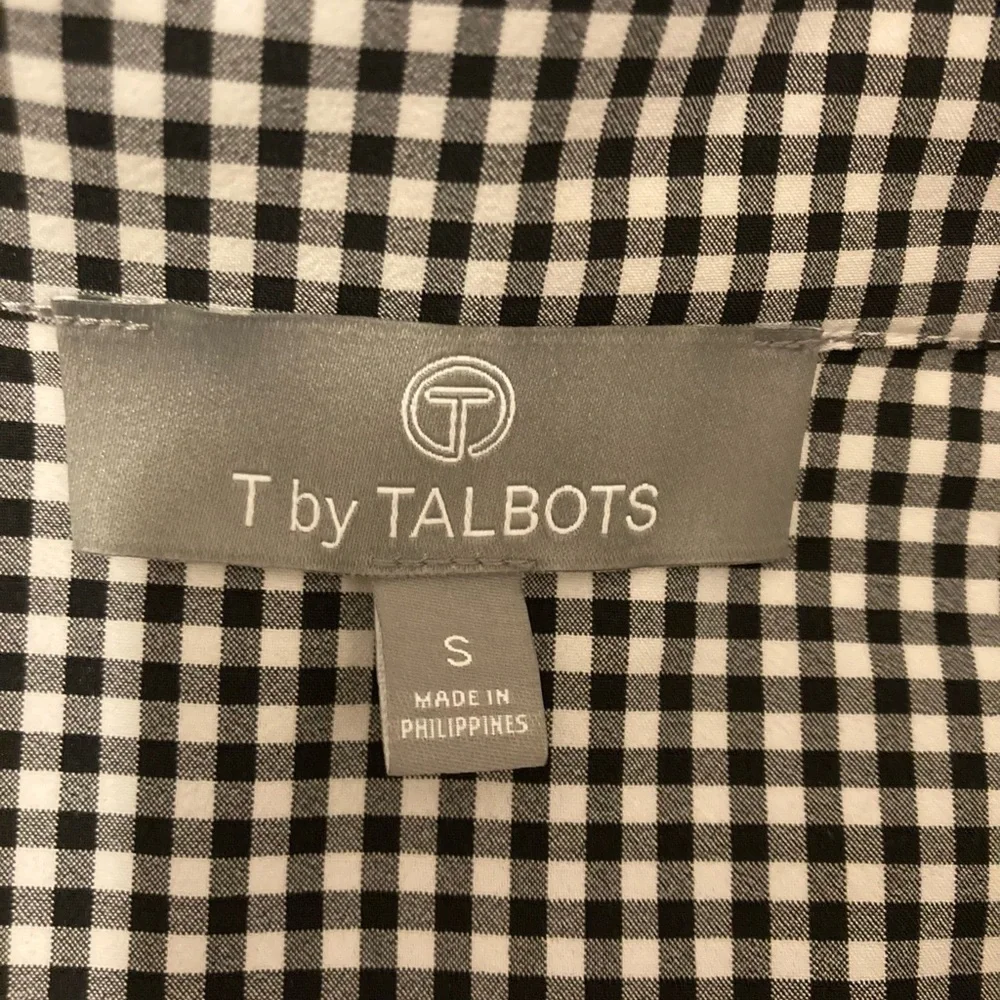 Talbots Black and White Houndstooth Jacket and Skirt Set - Picture 5 of 10